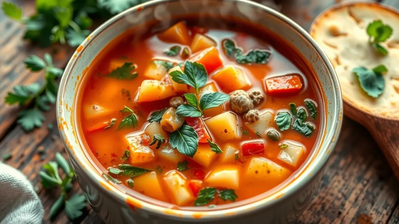 14 Day Rapid Soup Diet: Does It Really Work? (2024 Review) Bowl of healthy vegetable soup