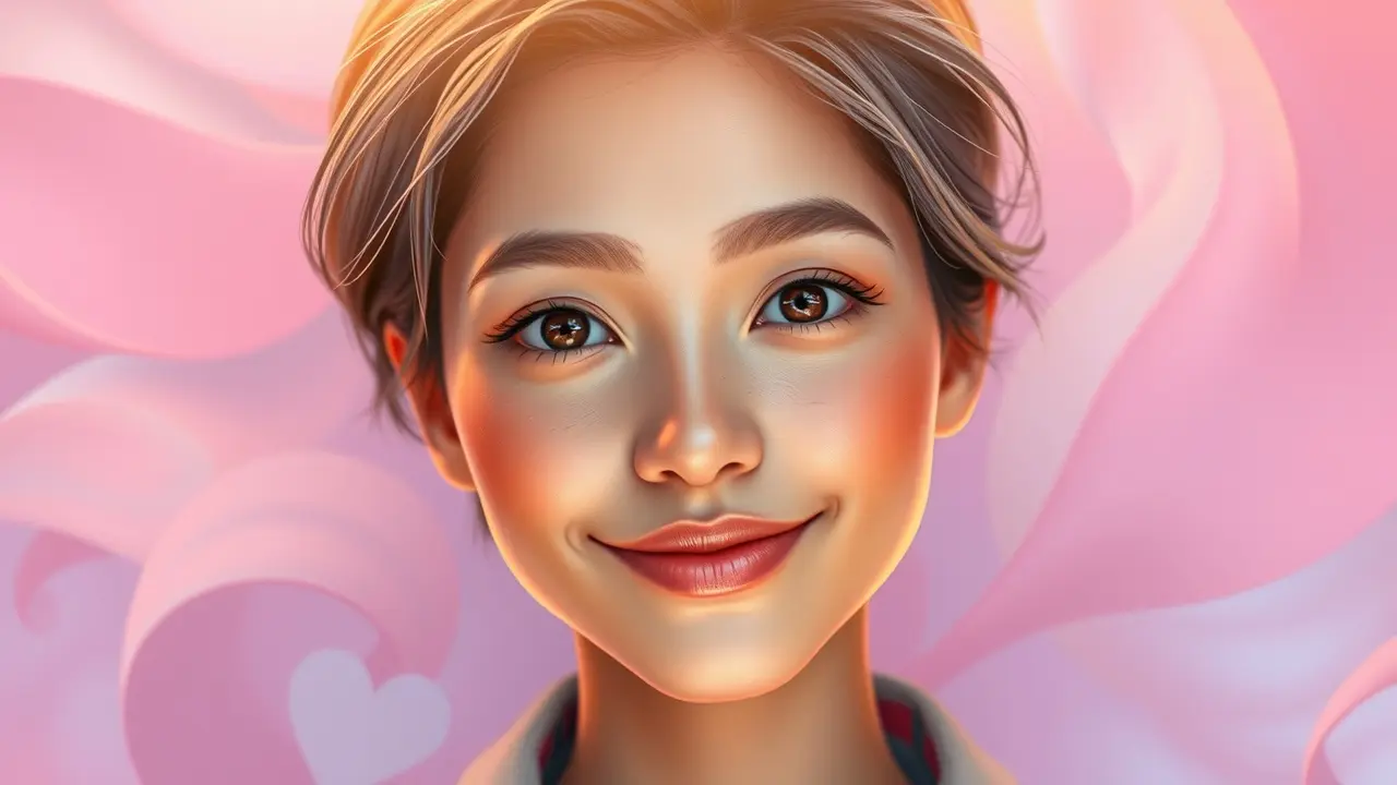 AI Soulmate Sketch Review: Can AI Really Draw Your Future Love? AI-generated sketch of a potential soulmate with a kind smile and gentle eyes
