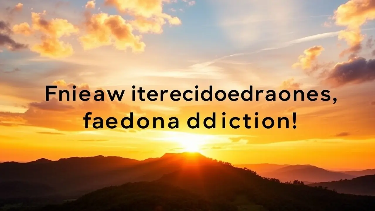 Alcohol Free Forever Review: Can This Program Help You Quit Drinking? Sunrise over mountains symbolizing freedom from alcohol addiction