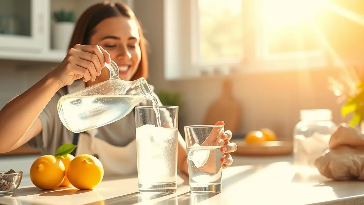 Alka Water DIY Review: Can You Really Make Alkaline Water at Home? Homemade Alkaline Water Poured into Glass