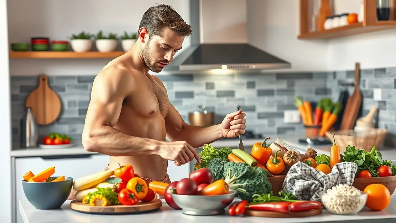 Anabolic Fasting: Is This Diet the Right Choice for You? Person preparing a healthy meal for Anabolic Fasting