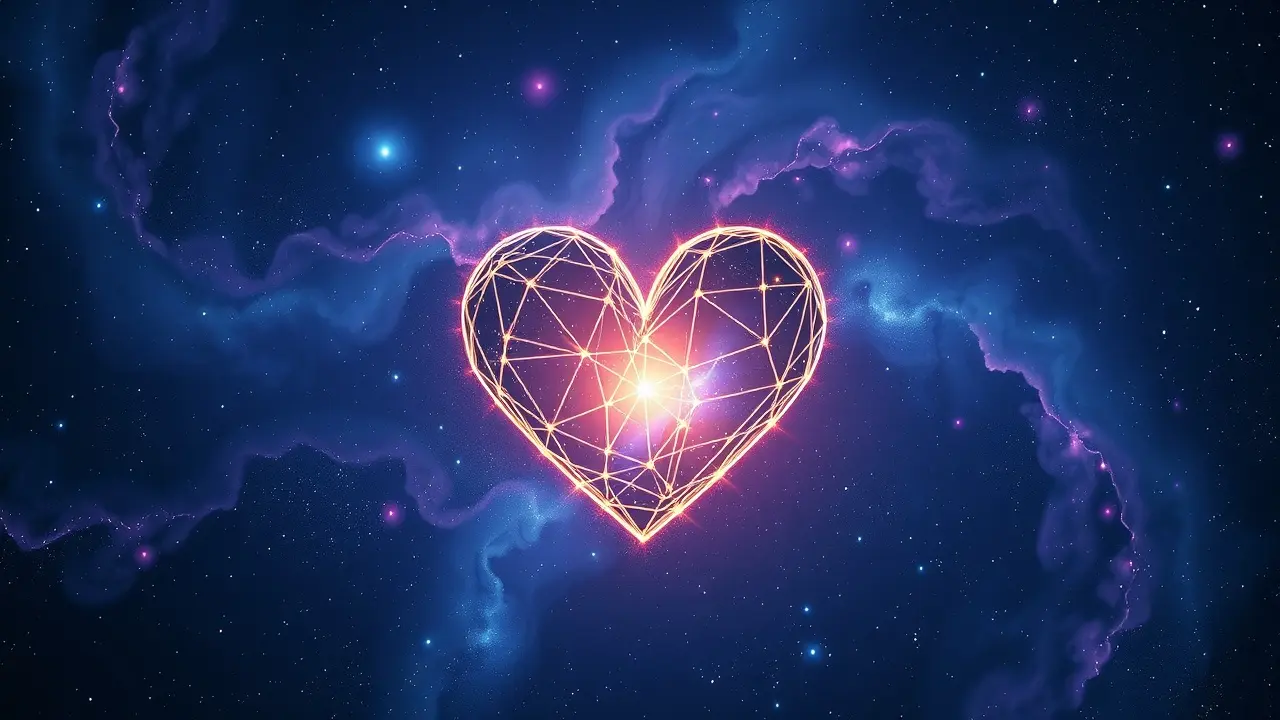 Astro Triggers celestial heart image