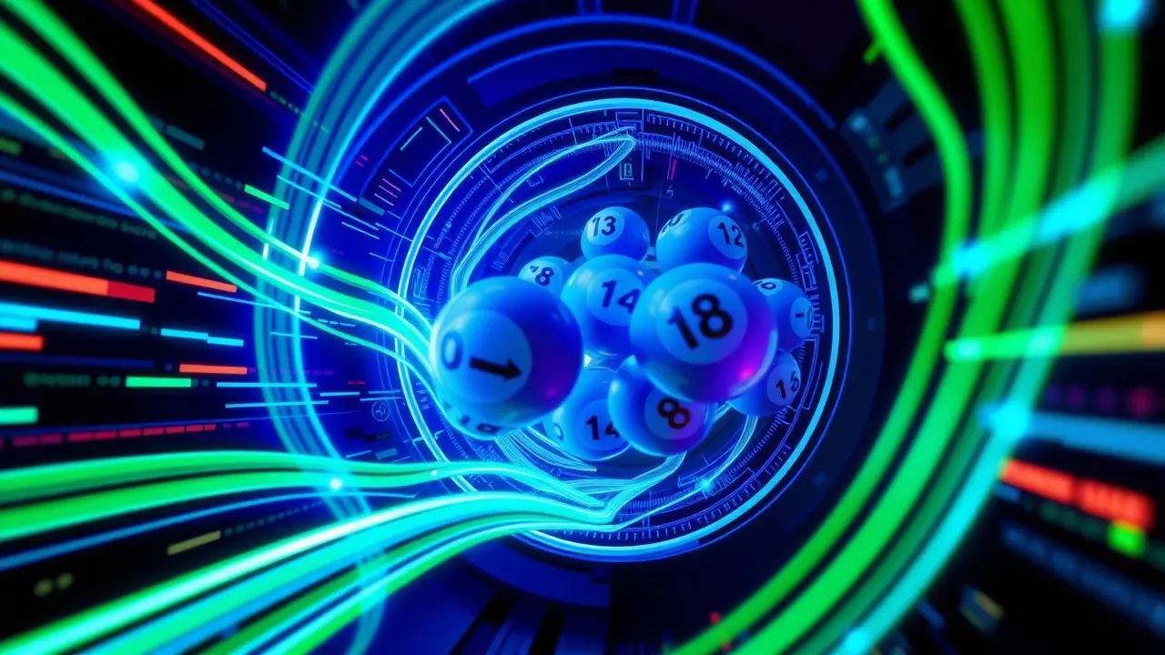 Auto Lotto Processor Review: Can This System Boost Your Lottery Odds? Lottery balls swirling inside a computer system representing Auto Lotto Processor