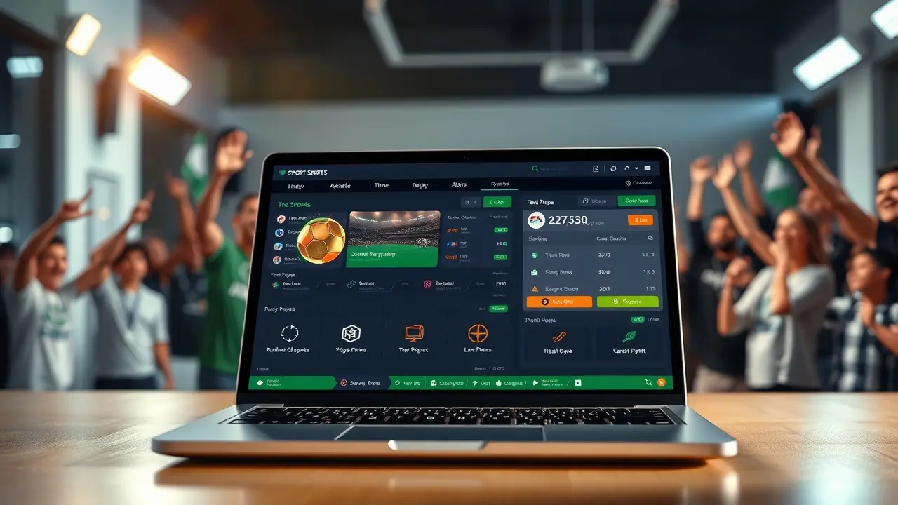 BetHub sports betting platform interface.