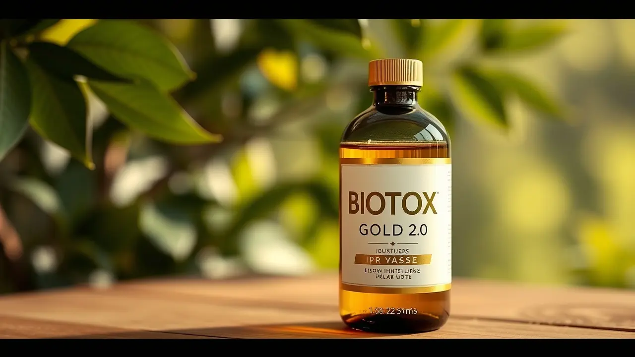 Biotox Gold 2.0 Review: Does It Really Work for Weight Loss? Biotox Gold 2.0 bottle on a wooden surface