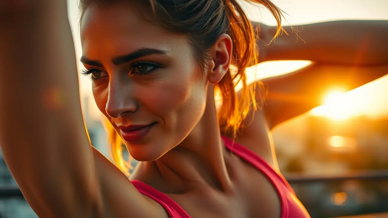 Boost Your Metabolism Naturally: A Comprehensive Guide Woman stretching at sunrise to boost metabolism