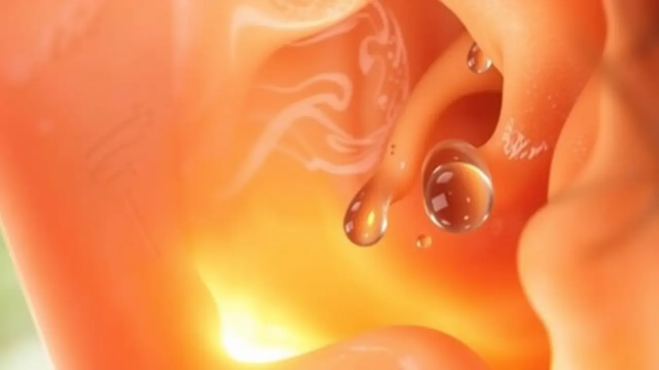 CerebroZen Review: Is This Hearing Support Supplement Worth It? Close-up of healthy ear with CerebroZen supplement