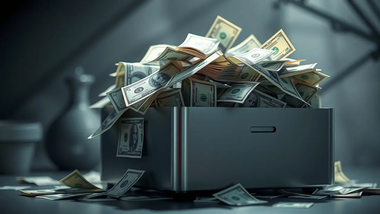 Commission Cash Box Review: Is It a Legitimate Opportunity? Commission Cash Box overflowing with money