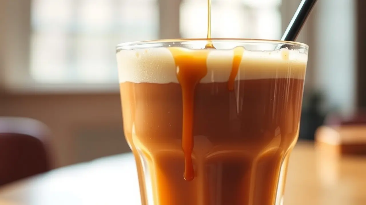 Complete Collagen Plus Review: Is This Caramel Collagen Worth It? Glass of caramel collagen drink