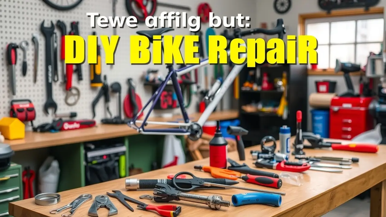 DIY Bike Repair Tools and Bike Frame