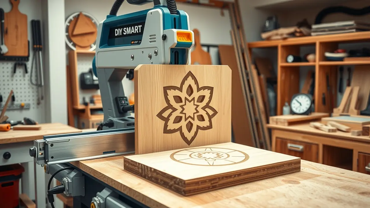DIY Smart Saw Review: Is This the Ultimate Woodworking Tool? DIY Smart Saw cutting wood with high precision