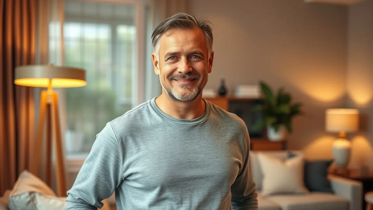 Doctor’s ED Solution Review: Does This Method Really Work? Confident man standing in a modern living room