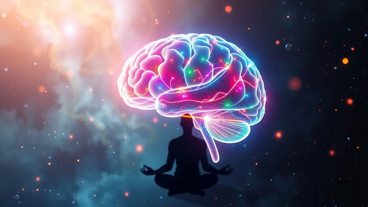 Dopamine Genius Review: Unlock Your Manifestation Potential? Dopamine Genius: A glowing brain unleashing potential