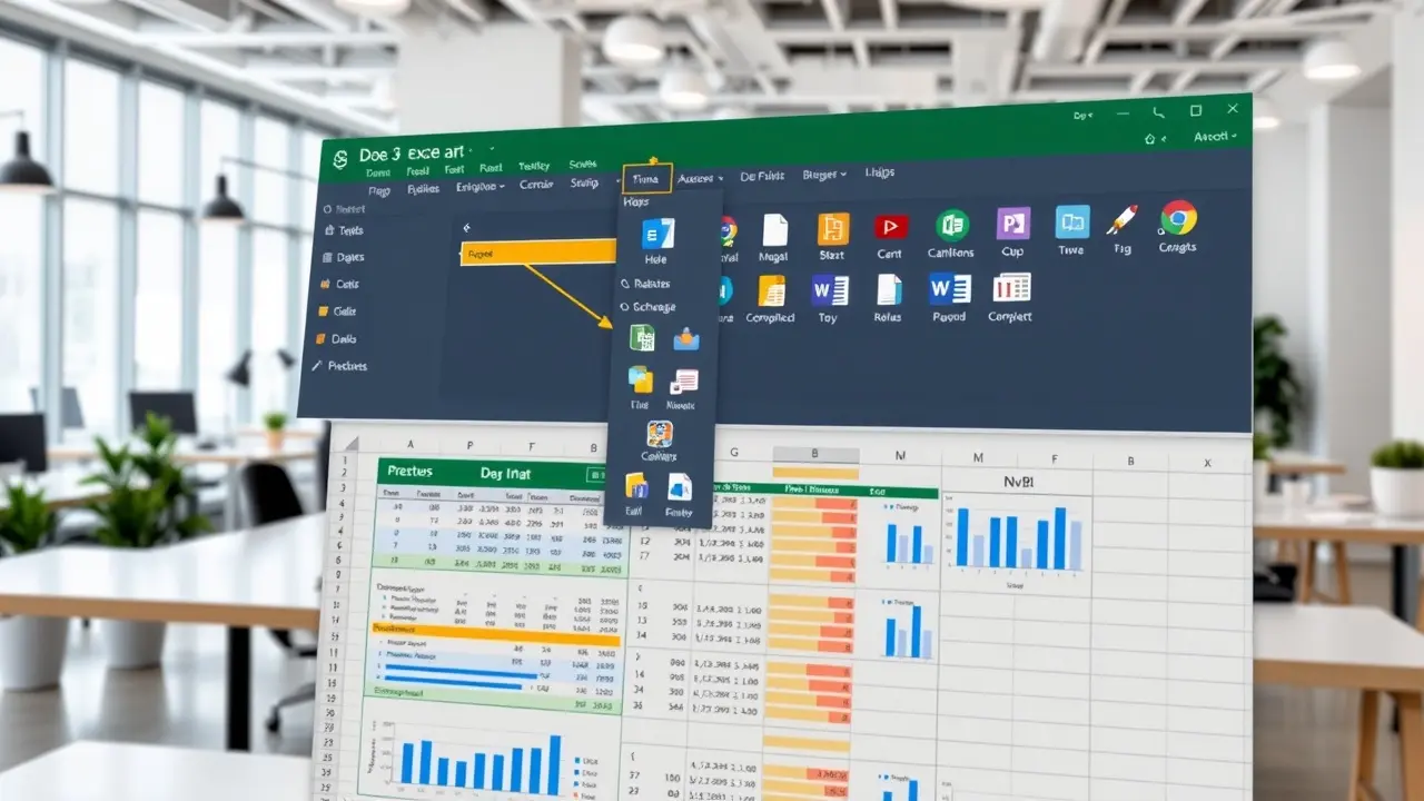 Dose for Excel add-in seamlessly integrated into Excel interface.