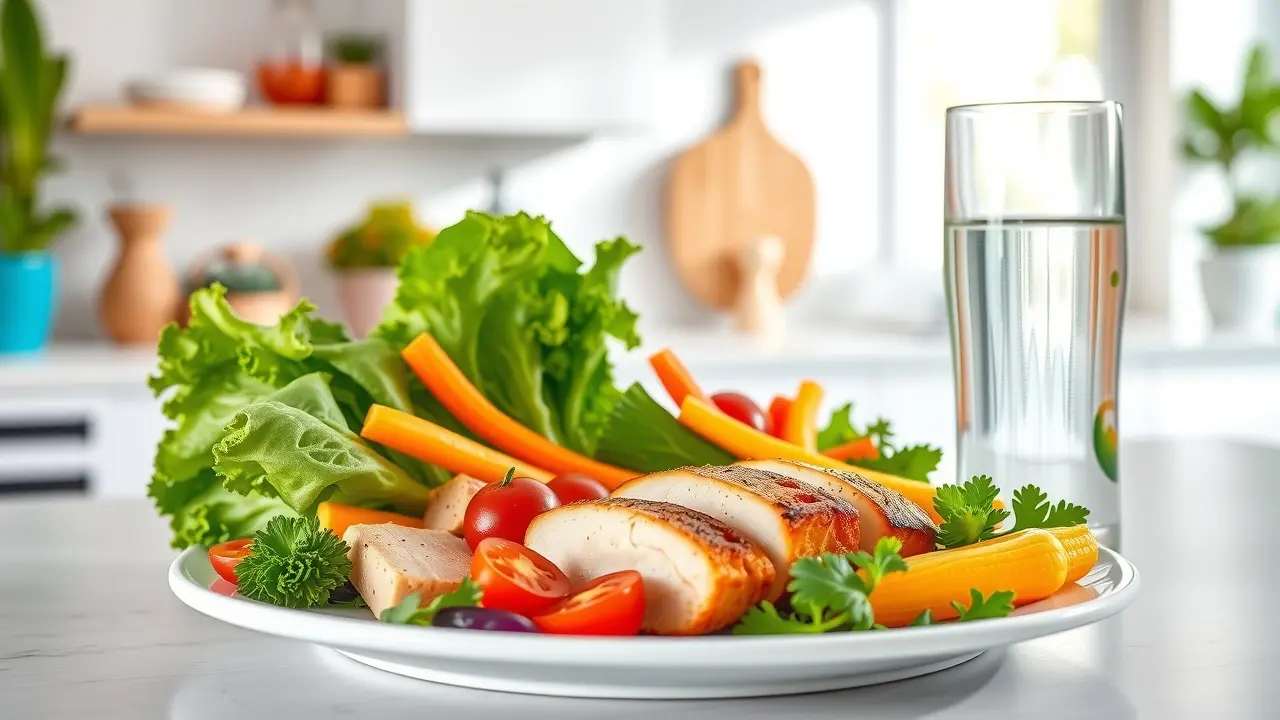 Eat The Fat Off Review: Does This Diet Really Work? Healthy meal representing Eat The Fat Off diet