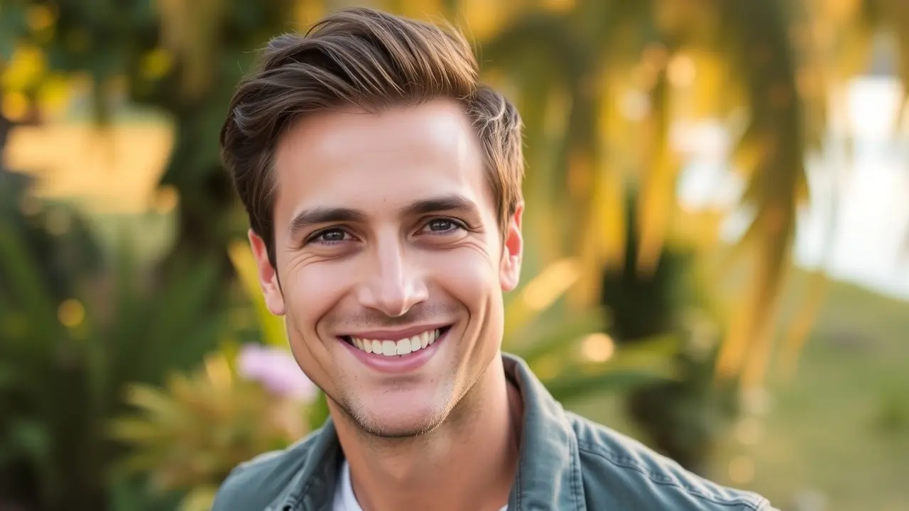 ED Elixir Review: Does This Men’s Health Supplement Really Work? Man smiling confidently, promoting ED Elixir