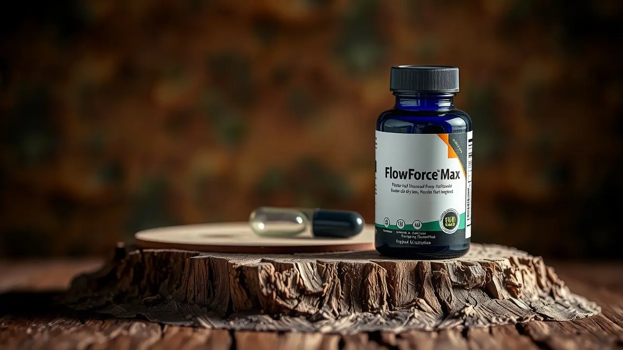 FlowForce Max Review: Does This Prostate Supplement Really Work? FlowForce Max bottle close-up