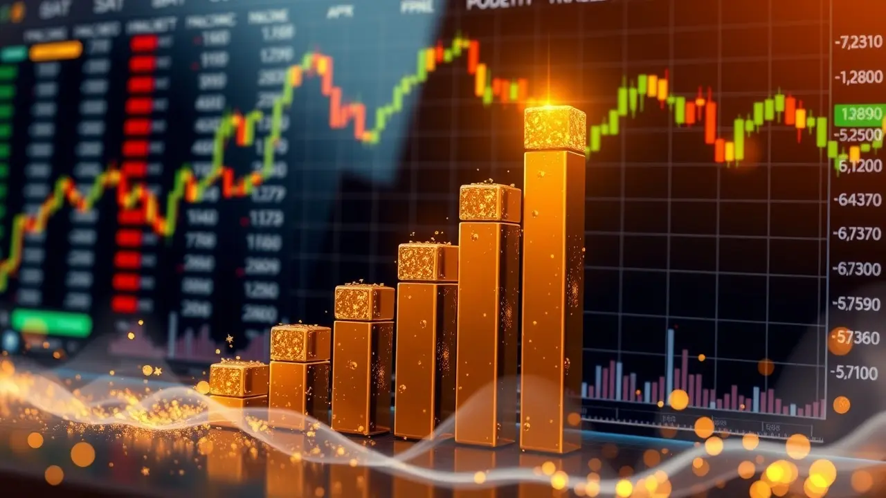 Forex Gold Investor Review: Does This EA Really Deliver? Forex Gold Investor chart showing gold price