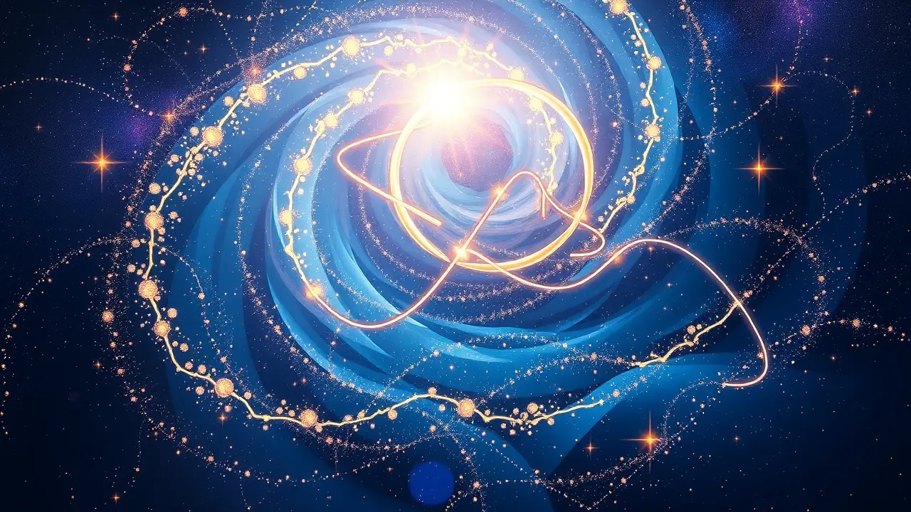 Fortune Infinitum Review: Unveiling the Truth About This Spirituality Program Abstract galaxy image with stars and swirling colors representing fortune and infinitum