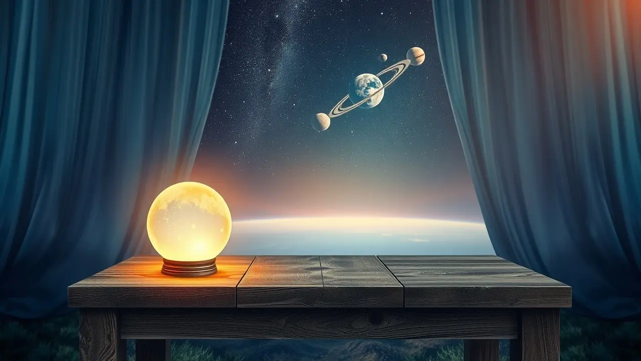 Unveiling the Future: A Comprehensive Review of Fortune Reading Fortune Reading scene with crystal ball and stars