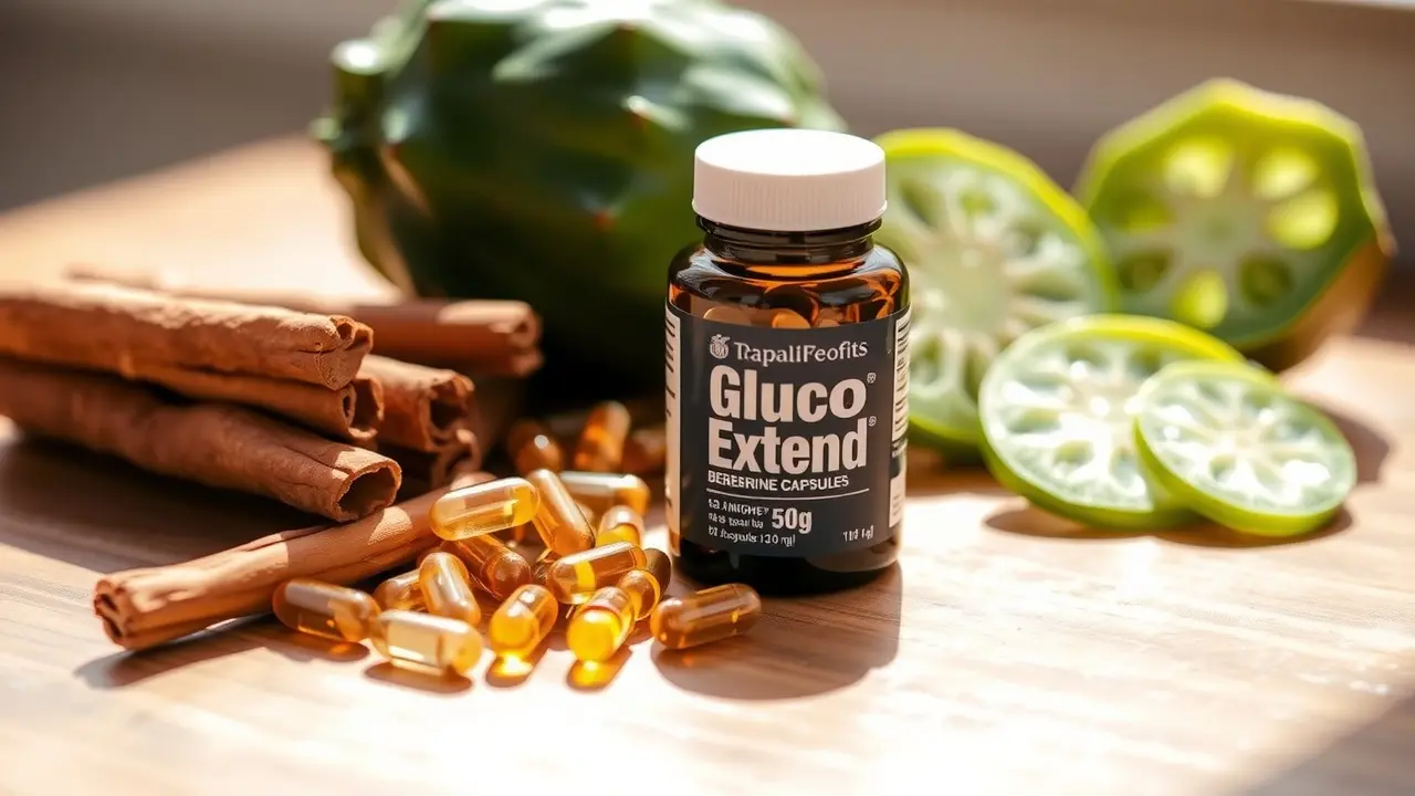 Gluco Extend Review: Does This Blood Sugar Supplement Really Work? Gluco Extend capsules with natural ingredients for blood sugar support
