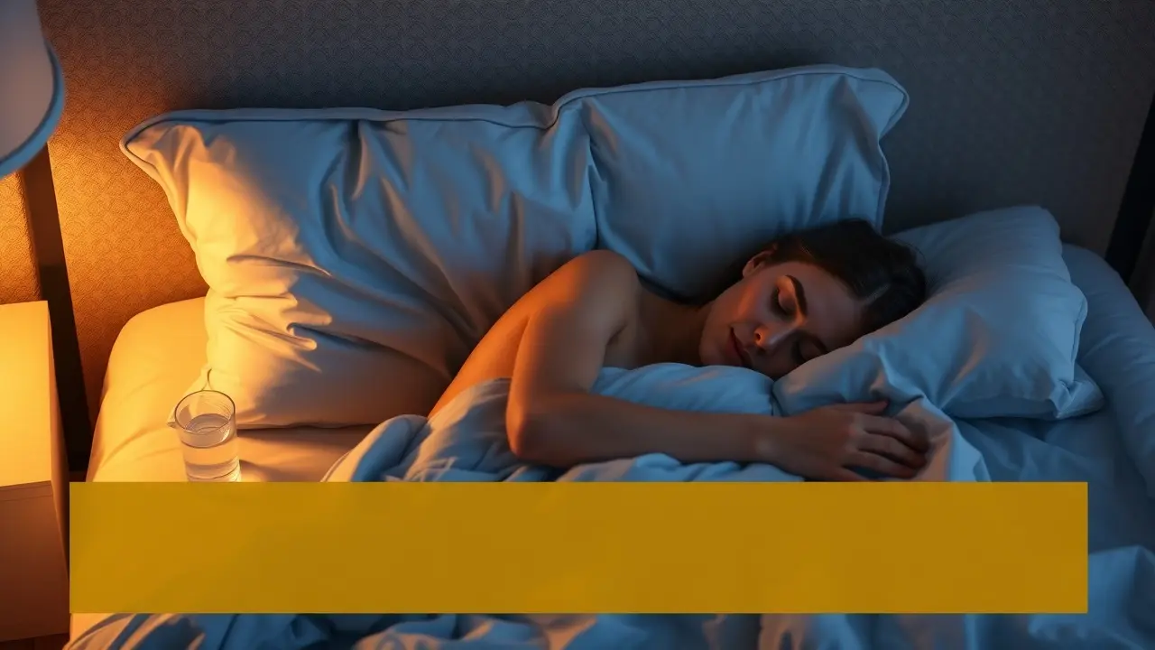 Gluconite Reviews: Does This Sleep and Blood Sugar Supplement Really Work? Person sleeping peacefully in bed, representing restful sleep