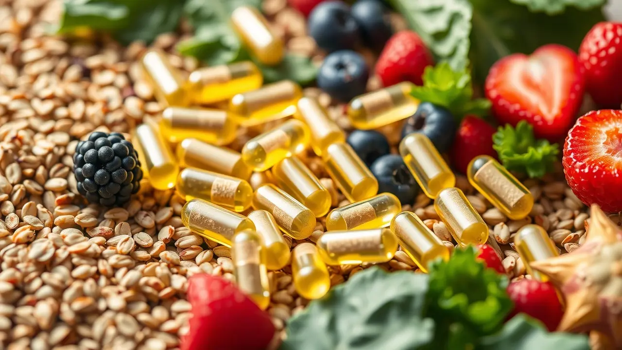 GlucoTrim Review: Can This Supplement Really Help Manage Blood Sugar? GlucoTrim capsules with healthy foods