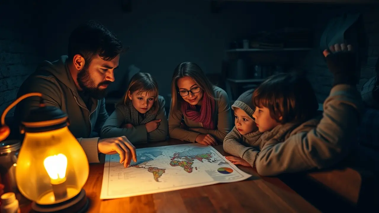 Guerrilla Home Defense Review: Is Your Family Truly Safe? Family reviewing home defense plan