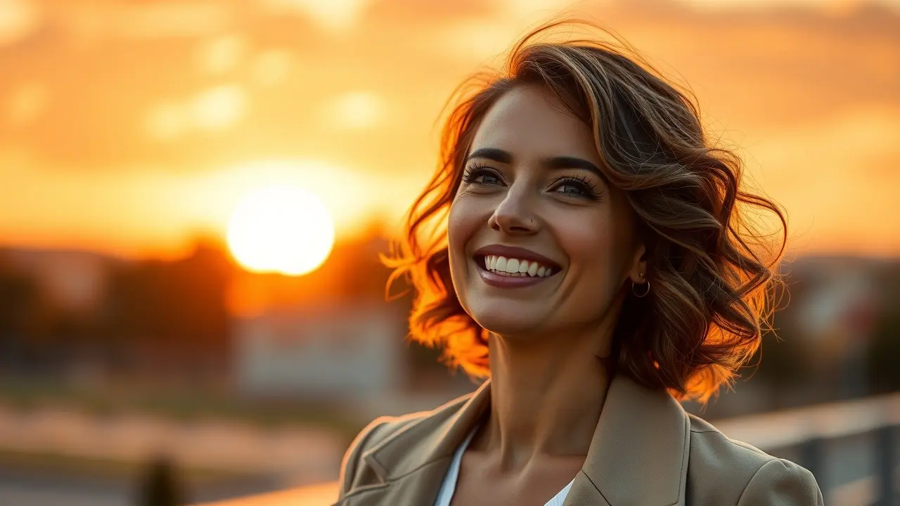 Guy Magnet Review: Can It Really Attract the Man of Your Dreams? Radiant woman smiling confidently