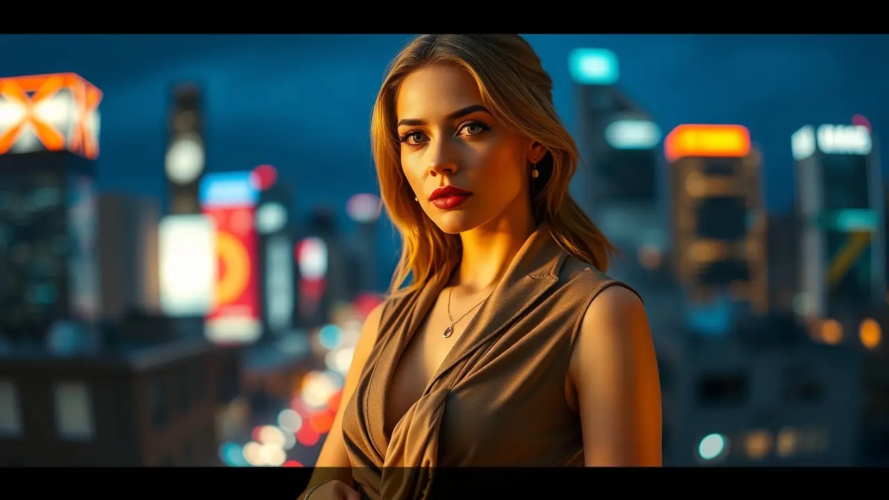 Hard To Get: The Truth About Attracting Men Without Playing Games Confident woman in city at twilight