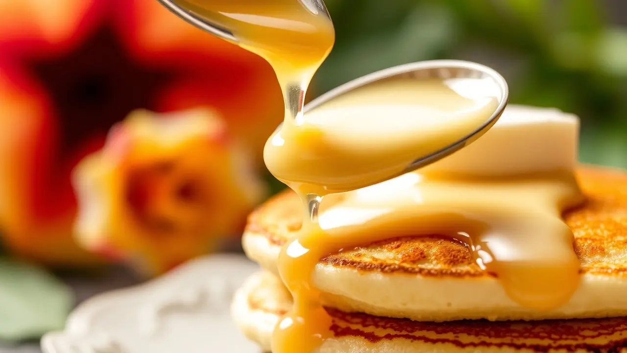 Hawaiian Island Honey Review: Is This Rare Honey Worth the Hype? Creamy Hawaiian Island Honey being drizzled on pancakes