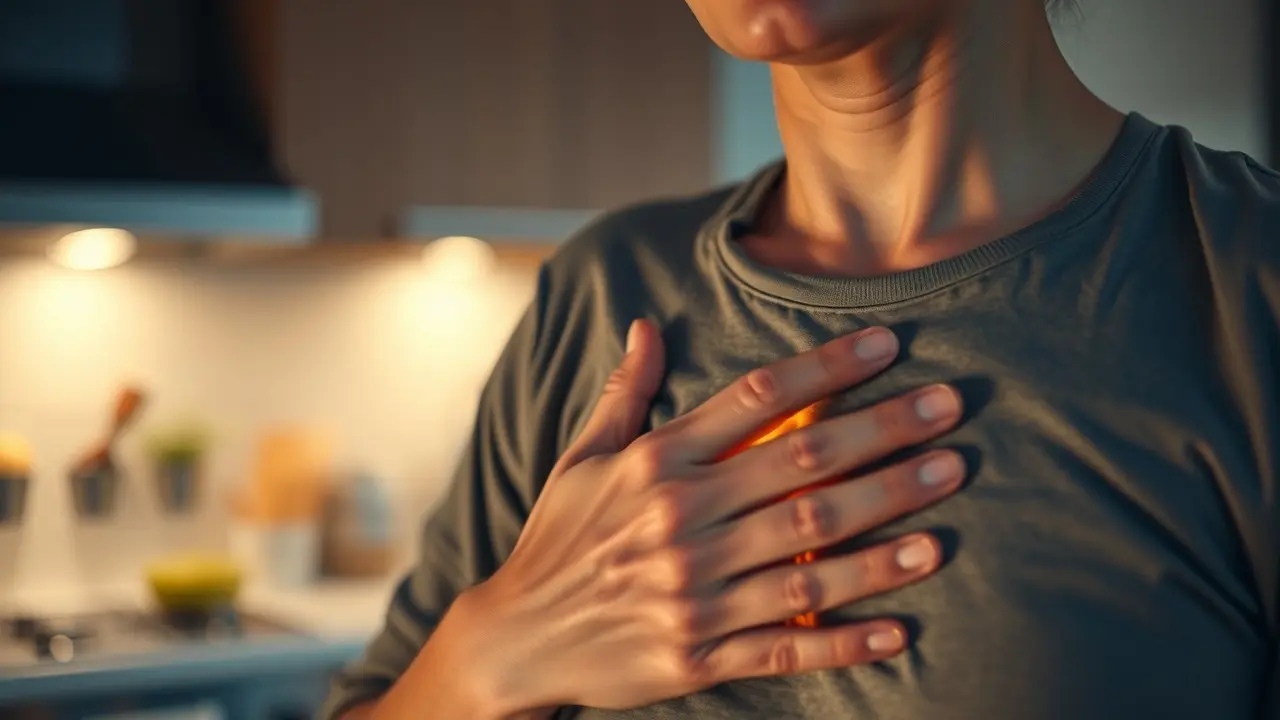 Heartburn & Acid Reflux Remedy Report: Is It Worth the Hype? Person experiencing heartburn