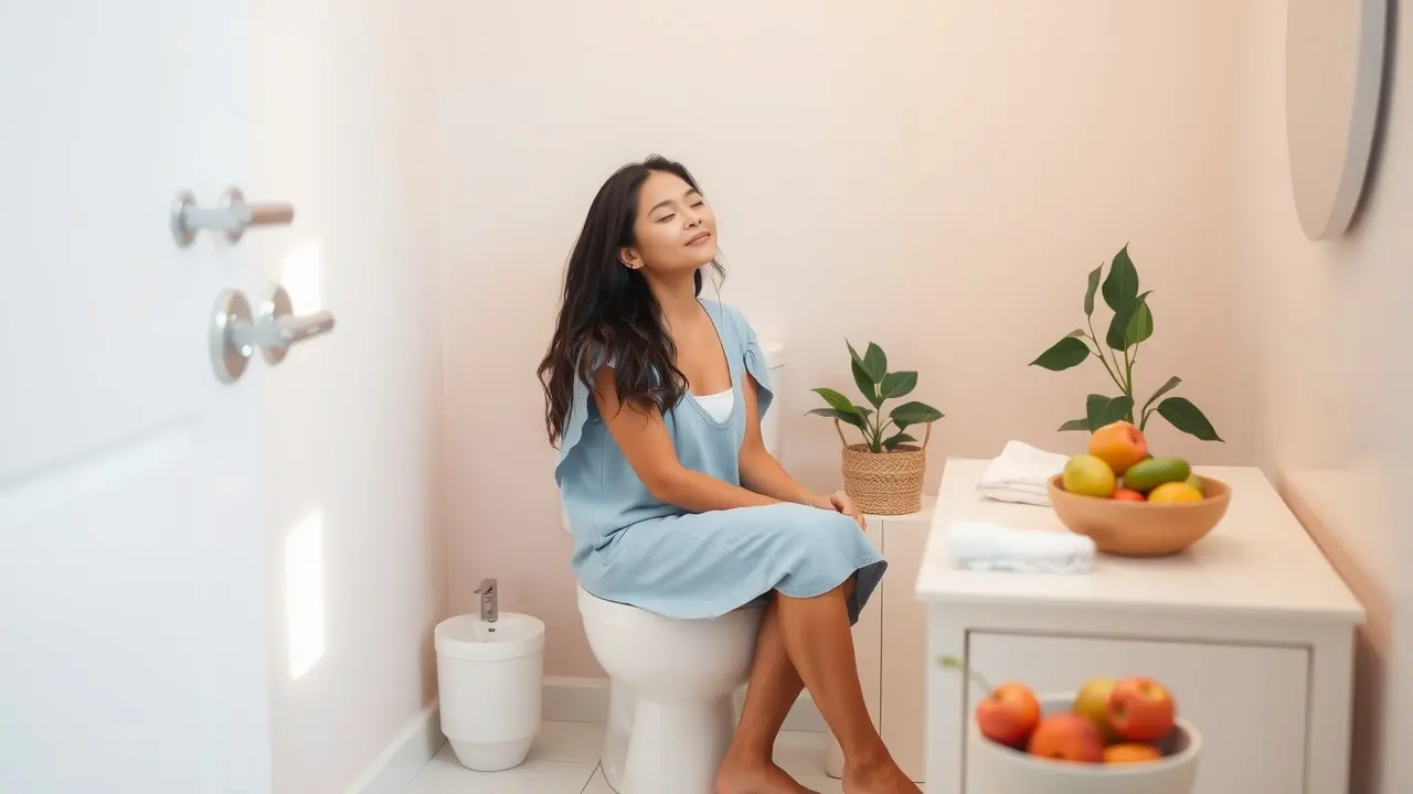 Hemorrhoid No More Review: Is This Holistic System Right for You? Relaxed person experiencing bowel movement without discomfort