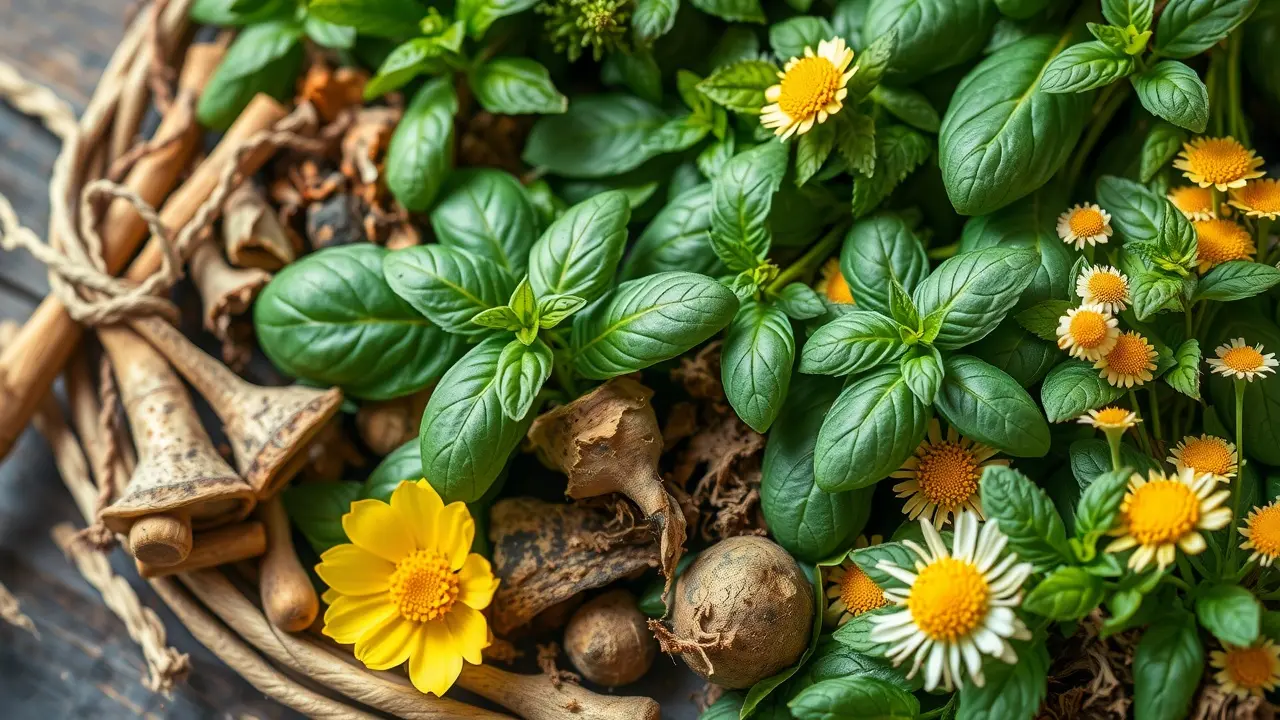 Herbal Medicine Natural Remedies: A Comprehensive Guide Assortment of Colorful Herbs for Natural Remedies