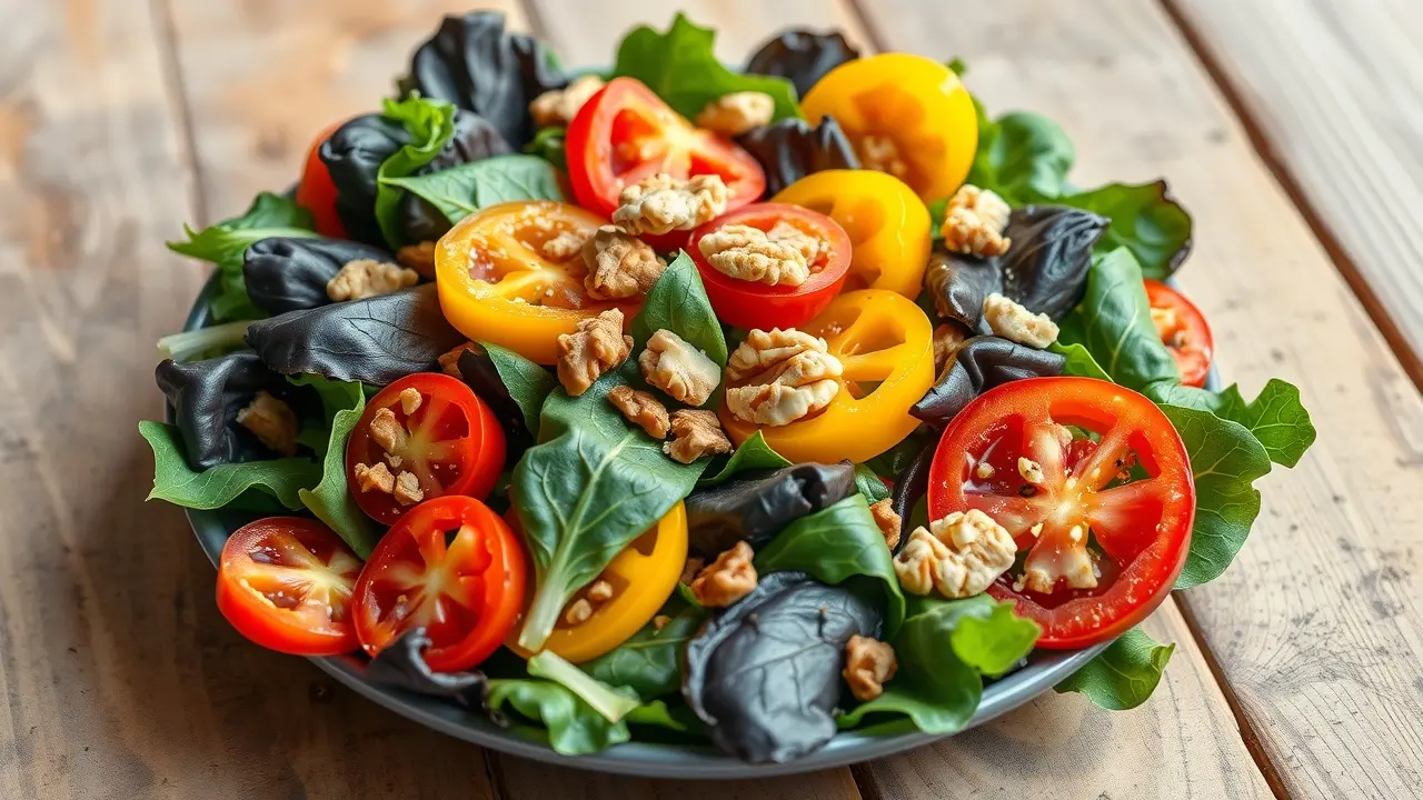 High Cholesterol: Understanding Causes, Risks, and Natural Solutions Heart-healthy salad for lowering cholesterol levels