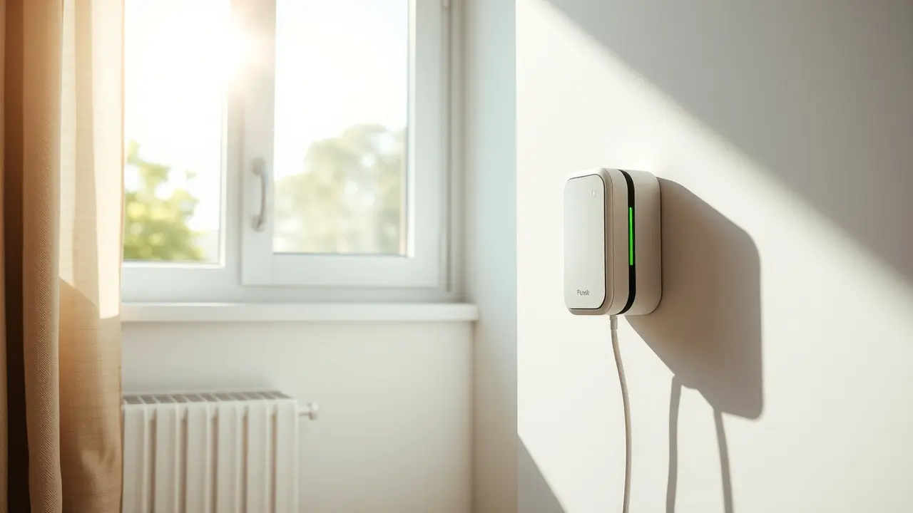 Home Power Shield Review: Can It Really Save You Money? Home Power Shield plugged into wall outlet showing energy efficiency