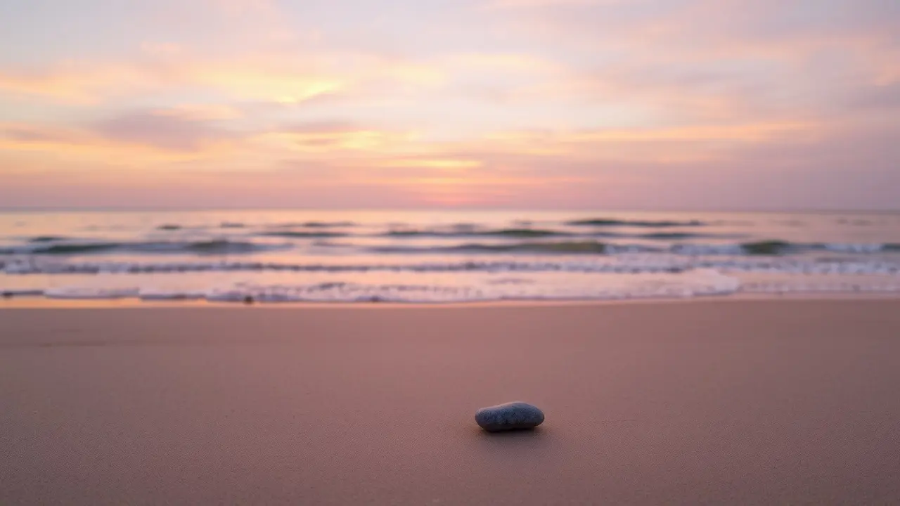 Unlock Inner Peace: A Review of Ho’oponopono Certification Serene beach at sunrise symbolizing Ho'oponopono