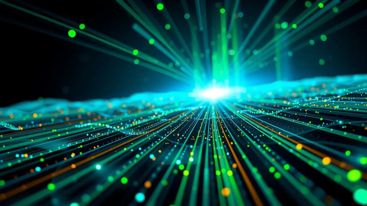 Hot New Traffic System Review: Can It Really Deliver? Digital traffic flow convergence symbolizing data streams