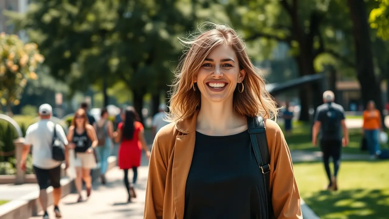 How to Find the Man of Your Dreams: A Comprehensive Guide Confident woman walking in a park