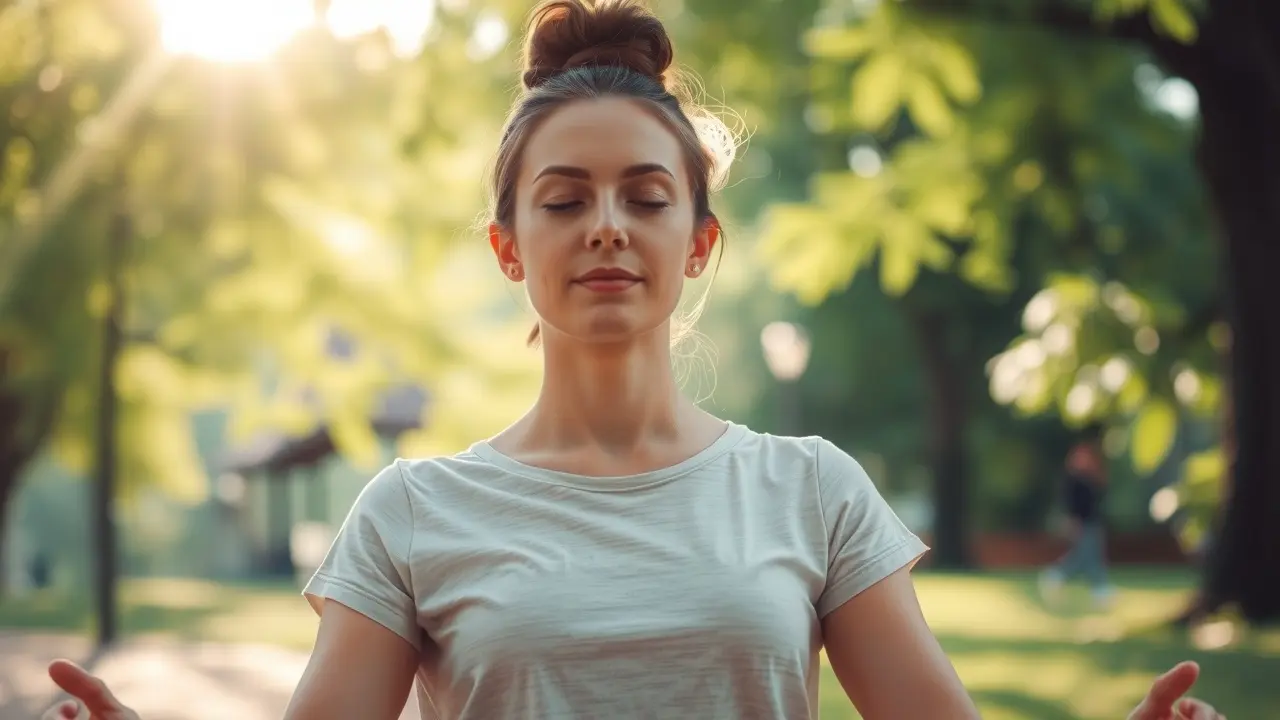 InnaPeace Meditation Program Review: Find Inner Peace? Person meditating peacefully