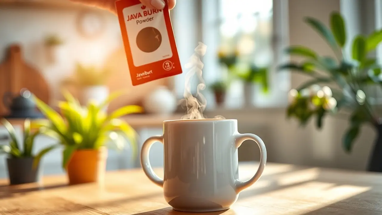 Java Burn being added to coffee