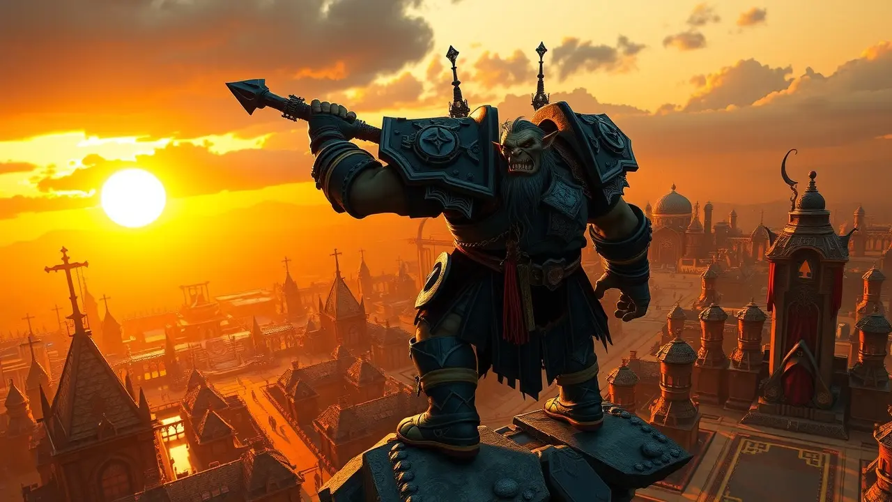 Joanas 1-60 Classic WoW Leveling Guides: A Comprehensive Review Orc Warrior Level 60 Celebrating WoW Classic