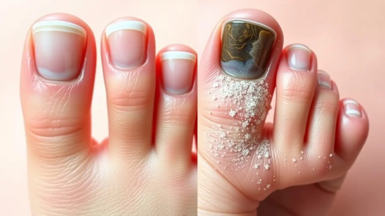 Kerassentials Review: Does This Nail Fungus Treatment Really Work? Before and After: Healthy Nails vs. Fungus-Infected Nails