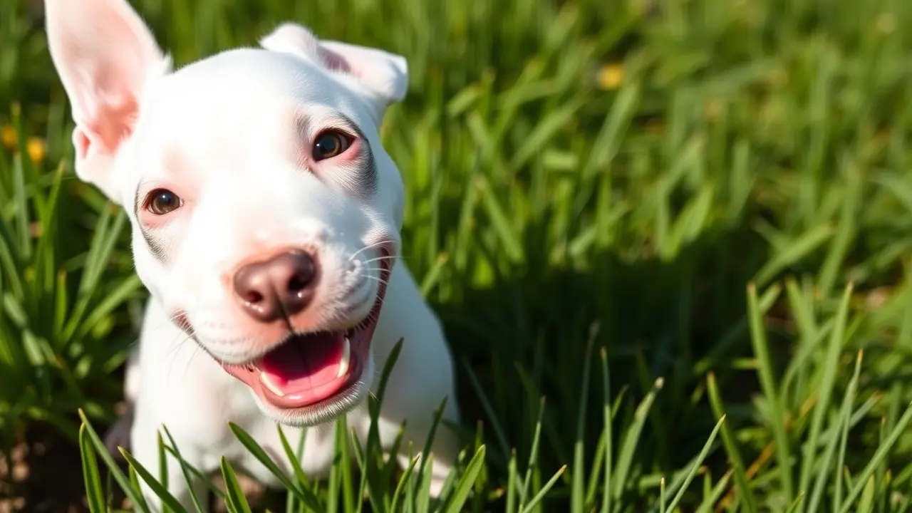 Learning To Live With An English Bull Terrier: A Comprehensive Guide English Bull Terrier puppy tilting head