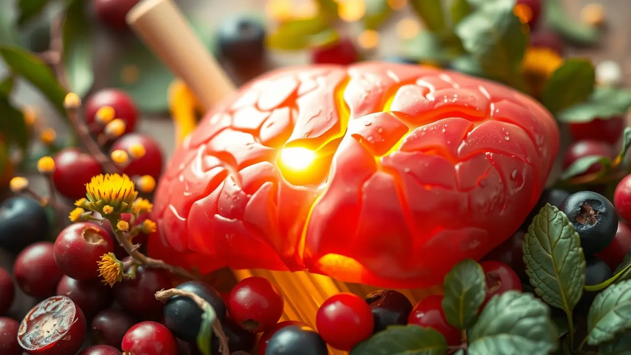 Liv Pure Review: Does This Liver Health Supplement Really Work? Healthy Liver Surrounded by Natural Ingredients