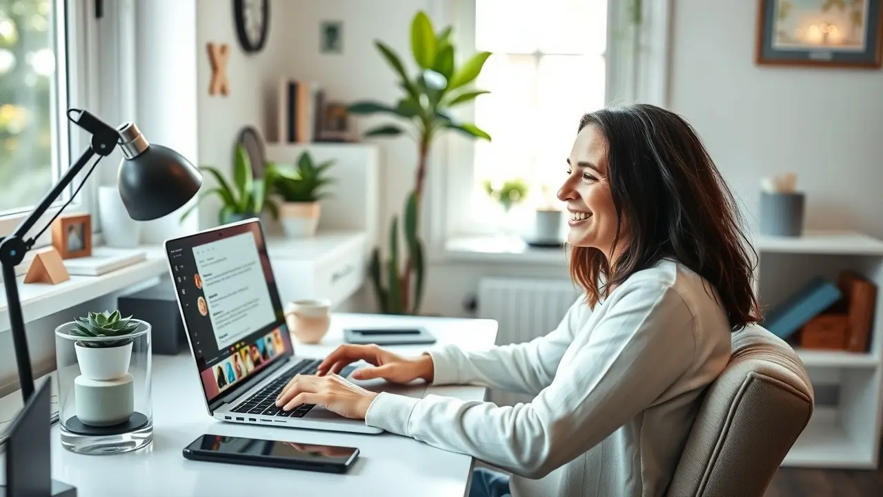 Live Chat Jobs Review: Can You Really Get Paid to Chat? Person working from home in live chat support role