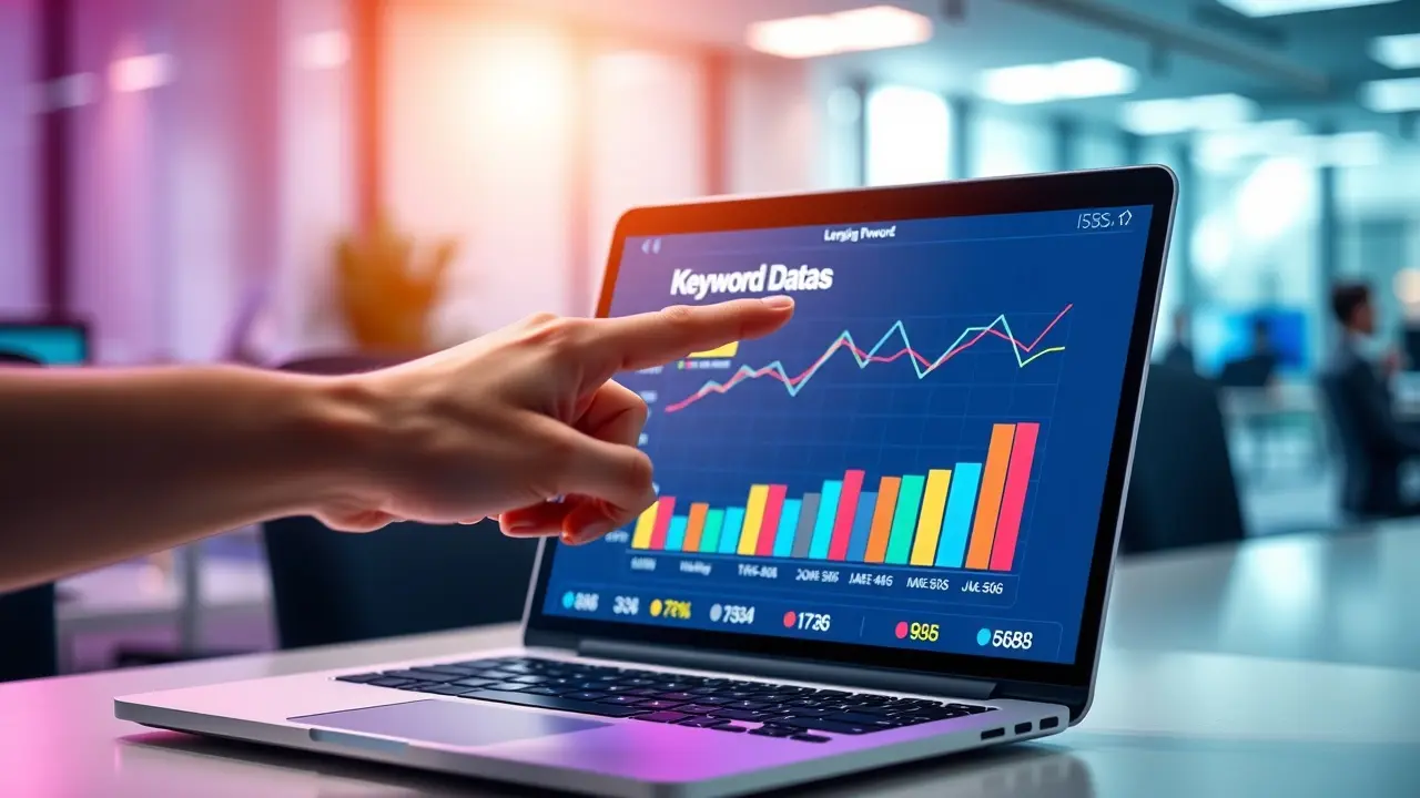 Long Tail Pro software interface showing keyword research data