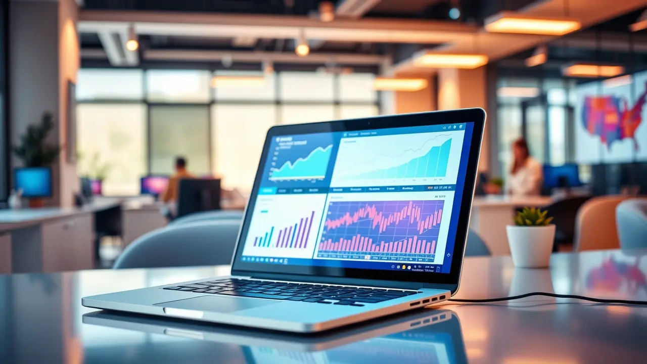 Make Fast & Easy Commissions: Legit Opportunity or Scam? Laptop displays charts and dollar signs