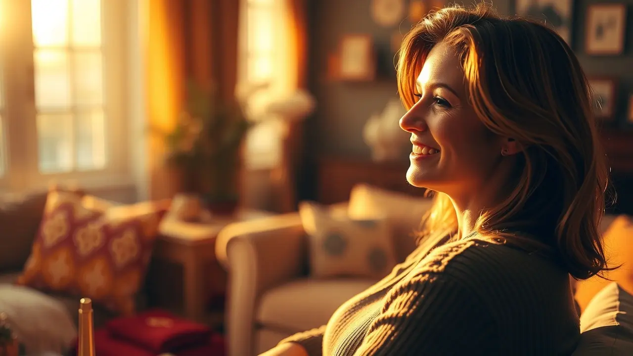 Make Him Worship You: Does This Relationship Guide Really Work? Woman smiling adoringly in a loving, intimate scene