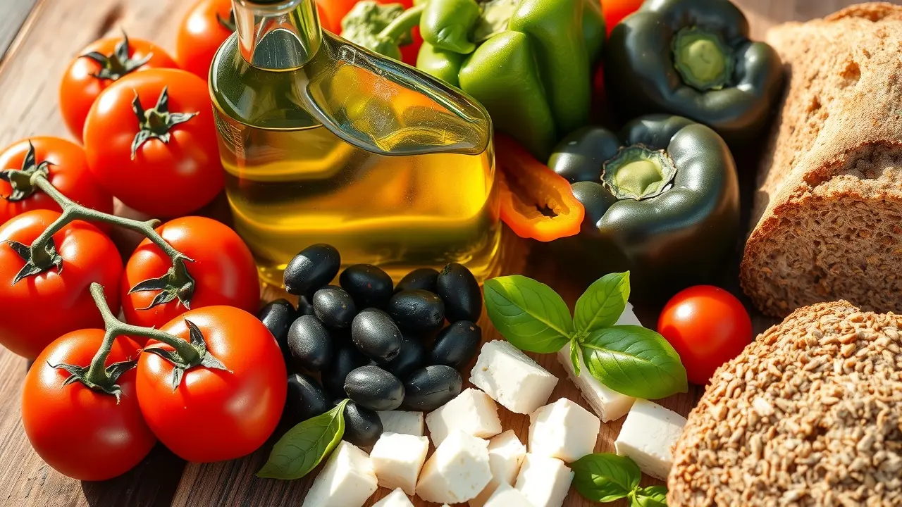 Mediterranean 30-Day Plan Review: Your Path to Healthy Living? Fresh Mediterranean ingredients for a healthy diet